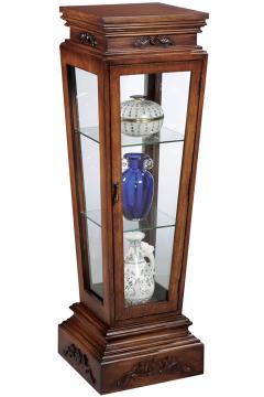 Square Tapered Curio Pedestal
