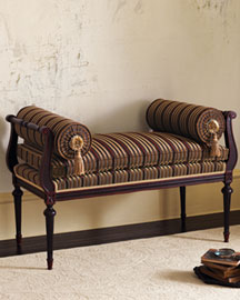 Striped Bench