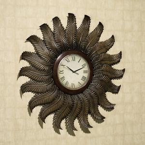 Swaying Ferns Wall Clock
