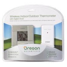 Oregon Scientific Wireless Thermometer and Clock