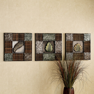 Tranquil Tropics Wall Plaques Set