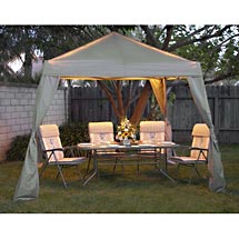 Variflex Quik Shade 10′ x 10′ Instant Canopy With Lights