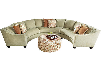 Walker 3 Pc Sectional