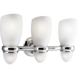 Progress Lighting Michael Graves Collection Chrome 3-Light Wall Bracket