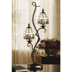 Adelina Stained Glass Table Lamp