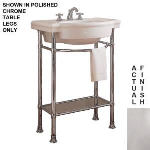 American Standard Retrospect Console Table Legs, Satin