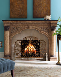 Arch Fire Screen