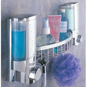 Aviva Shower Dispenser with Basket