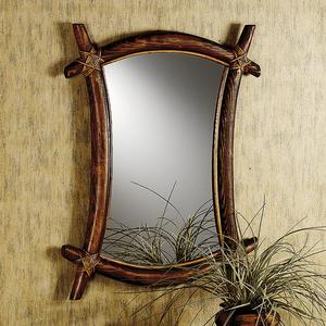 Barton Wicker Wall Mirror