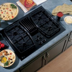 GE Profile GE Profile 30″ Built-In Gas Downdraft Cooktop