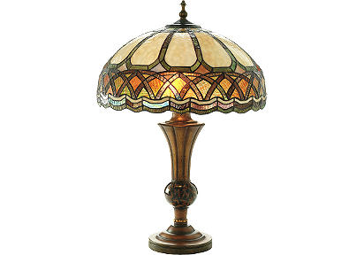 Cameron Tiffany Style Table Lamp