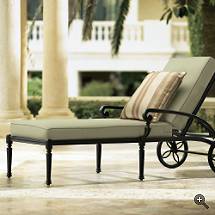 Carlisle Cast-aluminum Chaise Lounge