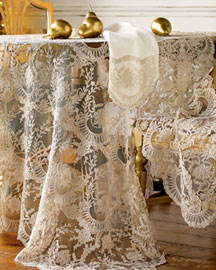 Chantilly Lace Table Linens