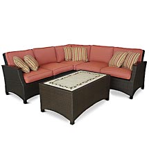 Charleston 6-Piece Outdoor Woven Seating