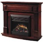 26″ Cherry WD Fireplace