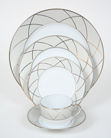 Clair de Lune Arches Dinnerware