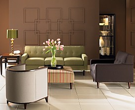 Corona Upholstered Living Room Furniture Collection
