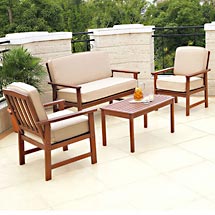 Delahey 4-Piece Outdoor Seating Set