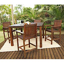 Delahey 5-Piece Bar-Height Dining Set