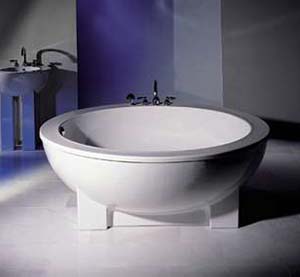 Dreamscape Corner Freestanding 70 7/8 Diameter x 17 3/8 Depth Jacuzzi