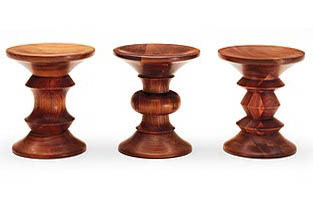 Eames Walnut Stool