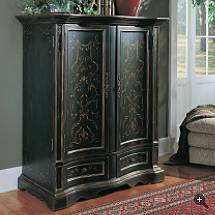 Hand-painted Entertainment Center