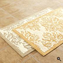 Fairmont Damask Bath Rug