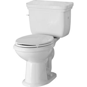 Flapperless elong toilet