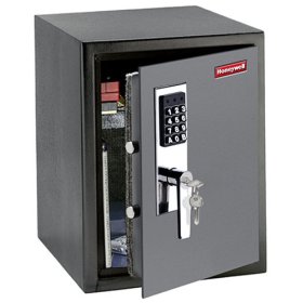 Foot Anti-Theft Safe with Shelf and Digital Keypad