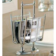 Freestanding Magazine Rack