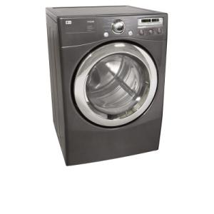 LG Electronics 7.3 Cu. Ft. Front Control Gas Dryer, Pearl Gray