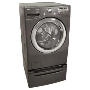 LG Electronics 4.2 Cu. Ft. Front Control Washing Machine, Pearl Gray