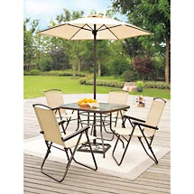 Home Trends Austin Valley Folding Outdoor Dining Set