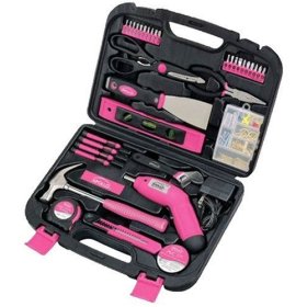 Household Pink Tool Kit