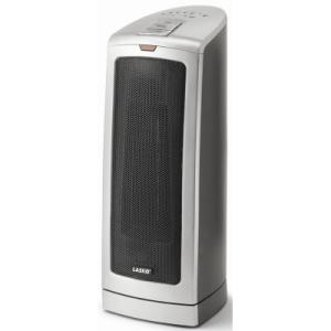 Lasko Ceramic Tower Heater with Electronic Control Thermostat and Versatile Size for Table or Floor Use