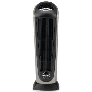 Lasko Ceramic Tower Heater with Remote Control, Electronic Touch-Control Operation & 2 Quiet Settings