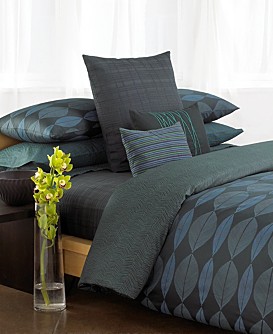 Calvin Klein “Linear Leaves” Bedding Set