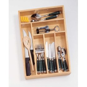 Lipper Beechwood Better Flatware/Cutlery Tray