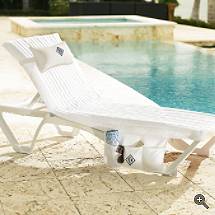 Monogrammable Chaise Lounge Accessories