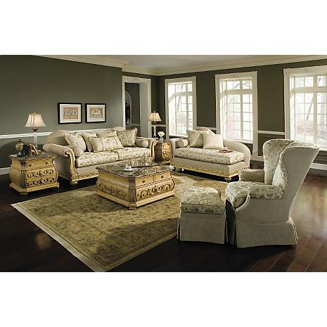 Nicholas Cream 2-PC Sofa & Chaise