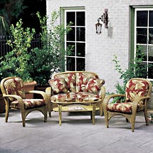 Palm Valley I 4-Piece Woven Conversation Set