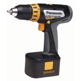 Panasonic EY6432GQKW 15.6-Volt NiMH 1/2-Inch Cordless Drill/Driver Kit