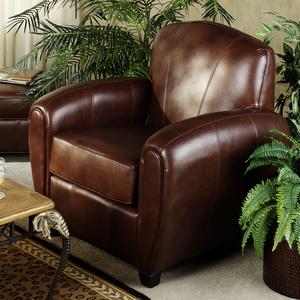 Peyton Leather Club Chair
