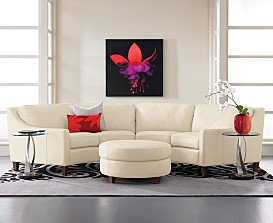 Rosina Leather Living Room Furniture Collection