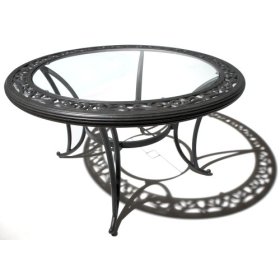 Round Aluminum Dining Table