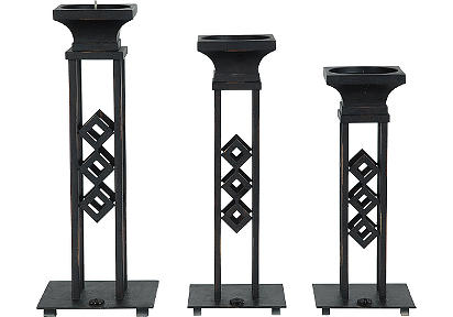 Scottsdale 3 Pc Candlestick Set