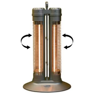 Soleus Air Dual Tower Oscillating Reflective Heater