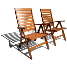 5-Position Folding Armchair