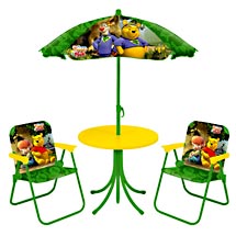 Tigger and Pooh 4-Piece Patio Set