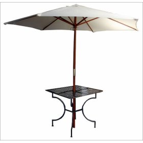 Folding Iron Square Table